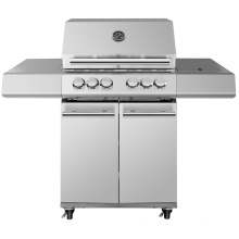 Full Stainless Steel Gas BBQ Grill 4+1 Burner